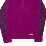 THE NORTH FACE Womens Fleece Jacket Purple M