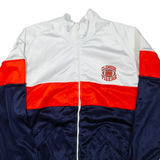CHAMPION Clemson Tigers Mens Track Jacket White Colourblock XL
