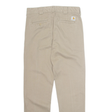CARHARTT Chino Mens Trousers Beige Regular Straight W30 L32