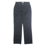 VERSACE Womens Trousers Black Regular Straight W29 L31