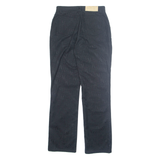 VERSACE Womens Trousers Black Regular Straight W29 L31