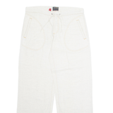 ENERGIE Womens Trousers Beige Regular Straight W34 L33