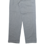 KINGFIELDS Chino Mens Trousers Grey Regular Straight W30 L31