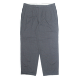 LINEA ADRIANO Chino Mens Trousers Grey Regular Straight W36 L30