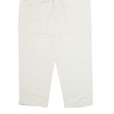 LINEA DUE Workwear Womens Trousers Beige Regular Straight W30 L31