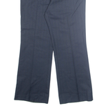 Chino Mens Trousers Blue Regular Straight W32 L28