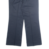 Chino Mens Trousers Blue Regular Straight W32 L28