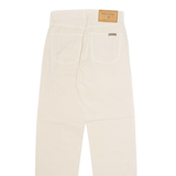 MARLBORO Womens Trousers Beige Regular Tapered W28 L31