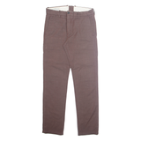 LEVI'S Chino Mens Trousers Maroon Regular Tapered W31 L34