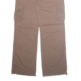 SAIX Cargo Workwear Mens Trousers Brown Regular Straight W30 L32