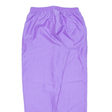 Womens Track Pants Purple Tapered M W28 L31