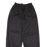 WU DESIGNS Mens Track Pants Black Tapered M W25 L33