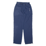 CHAMPION Lined Mens Track Pants Blue Wide-Leg S W25 L30