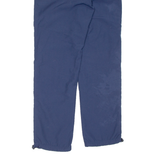 CHAMPION Lined Mens Track Pants Blue Wide-Leg S W25 L30