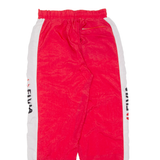 ELVIA Lined Womens Track Pants Red Tapered S W28 L29