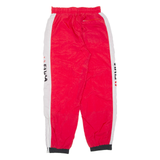 ELVIA Lined Womens Track Pants Red Tapered S W28 L29