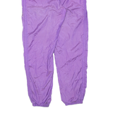 Lined Womens Snow Pants Purple Tapered UK 12 W24 L30