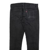 LEVI'S 511 Jeans Mens Black Slim Straight W32 L29