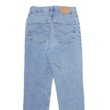 LEVI'S BIG E Womens Jeans Blue Regular Tapered Stone Wash W27 L29