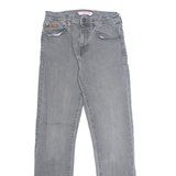 POLO ASSN Mens Jeans Grey Regular Tapered W26 L30