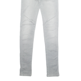 G-STAR Womens Jeans Grey Regular Skinny Stone Wash W26 L33