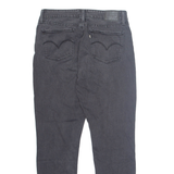 LEVI'S 711 Womens Jeans Grey Regular Skinny W30 L28