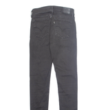 LEVI'S 710 Womens Jeans Black Regular Skinny W26 L32