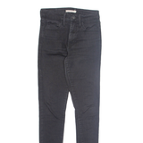 LEVI'S 720 Womens Jeans Black Regular Tapered W27 L32