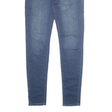 LEVI'S 710 Womens Jeans Blue Regular Tapered Stone Wash W28 L32