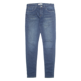 LEVI'S 710 Womens Jeans Blue Regular Tapered Stone Wash W28 L32