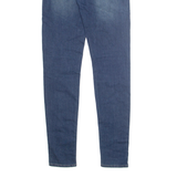 LEVI'S 710 Womens Jeans Blue Regular Tapered Stone Wash W28 L32