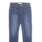 LEVI'S 512 Womens Jeans Blue Regular Tapered Stone Wash W28 L27