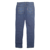 LEVI'S 512 Womens Jeans Blue Regular Tapered Stone Wash W28 L27