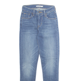 LEVI'S 721 Womens Jeans Blue Regular Tapered Stone Wash W23 L27