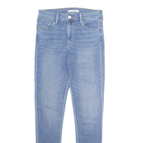 LEVI'S 720 Womens Jeans Blue Regular Tapered Stone Wash W29 L32