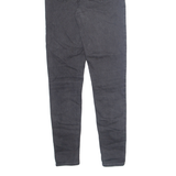 LEVI'S Premium Womens Jeans Grey Regular Tapered W28 L30