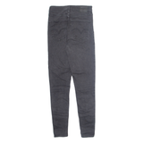 LEVI'S Premium Womens Jeans Grey Regular Tapered W28 L30