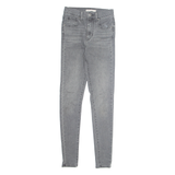 LEVI'S Womens Jeans Grey Slim Skinny W25 L30