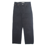 LEVI'S BIG E Womens Jeans Black Regular Straight W29 L27