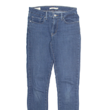 LEVI'S 711 BIG E Womens Jeans Blue Regular Skinny W27 L32