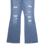 LEVI'S 726 Womens Jeans Blue Regular Bootcut Stone Wash W26 L31