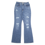 LEVI'S 726 Womens Jeans Blue Regular Bootcut Stone Wash W26 L31