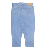 LEVI'S 721 BIG E Womens Jeans Blue Regular Skinny W32 L32