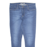LEVI'S 310 Womens Jeans Blue Regular Skinny Stone Wash W32 L27
