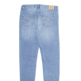 LEVI'S 710 Womens Jeans Blue Regular Skinny Stone Wash W28 L29
