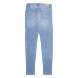 LEVI'S 710 Womens Jeans Blue Regular Skinny Stone Wash W28 L29