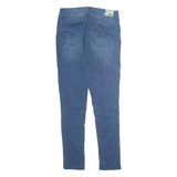 LEVI'S Womens Jeans Blue Regular Skinny Stone Wash W31 L32