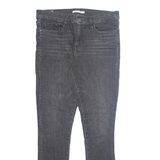 LEVI'S 311 BIG E Womens Jeans Green Regular Skinny Stone Wash W31 L32