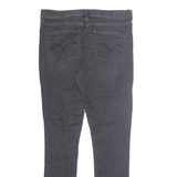 LEVI'S 311 BIG E Womens Jeans Green Regular Skinny Stone Wash W31 L32