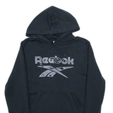 REEBOK Mens Black Hoodie M